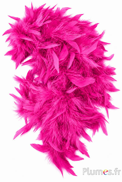 Hahnenboa chandelle - 10 cm - fuchsia